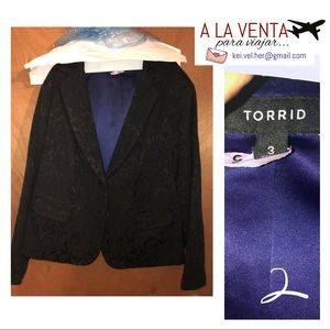 Torrid Black Jacket